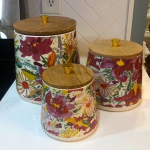 Opalhouse Set of 3 Canisters